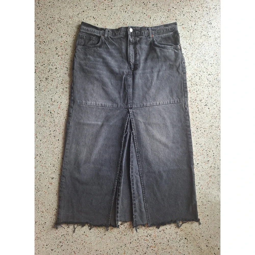 Reformation Tazz Maxi Denim Skirt - Picture 5 of 10